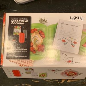 Lékué Steam Case and cookbook 1-2 person